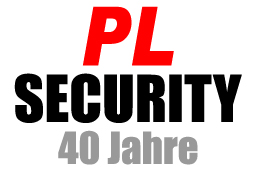 PL Sicherheitsdienst 40Jahre - Logo